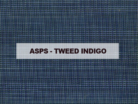 ASPS TWEED INDIGO