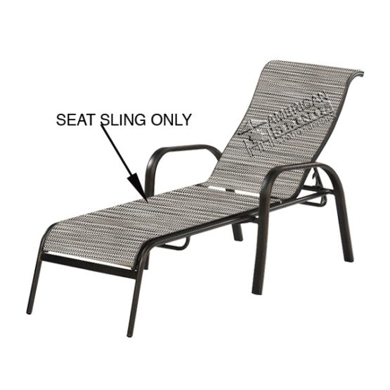 Custom, Chair, Chaise, Patio furniture, lounge, sling with velcro