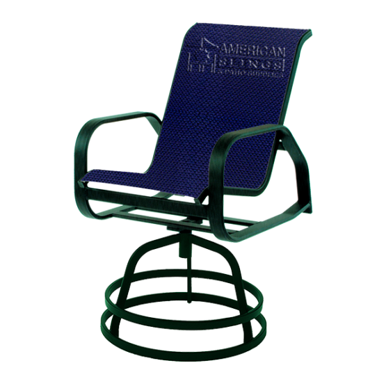 chair slings bar stool tropitone